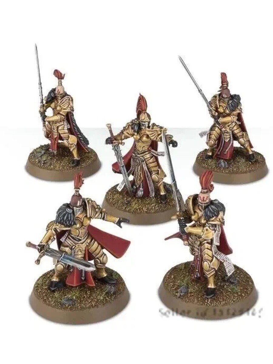 Sisters of Silence Squad / Вархаммер 40к смола / Warhammer 40000 миниатюры