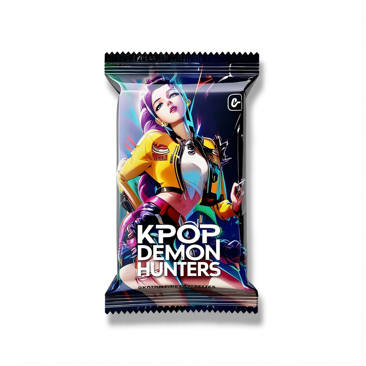 KPOP Demon Hunters коллекционная карта стандартный размер блестящая печать аниме персонаж дизайн подходит для альбомов случайный