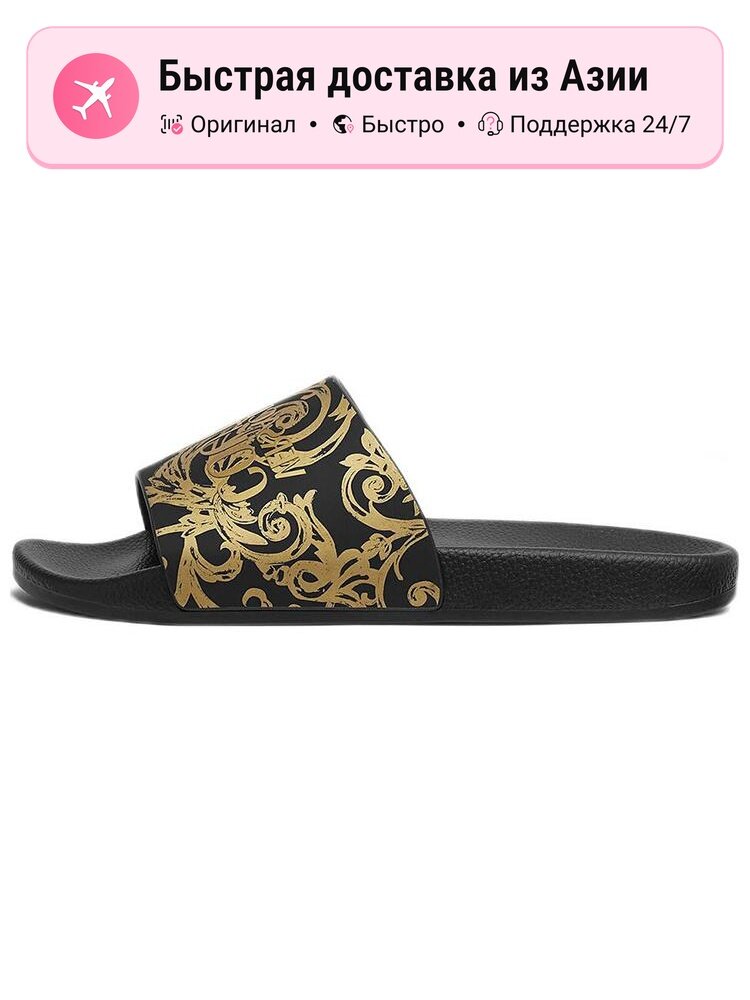 Шлёпанцы Versace Jeans Baroque Print