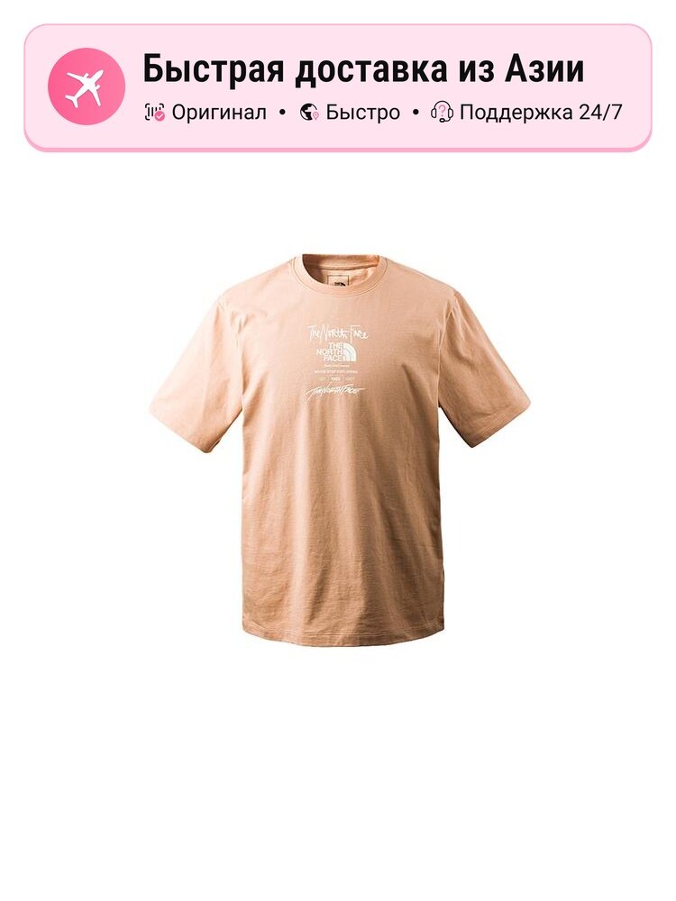 Футболка The North Face Pink Summer Outdoor Exploration SS23