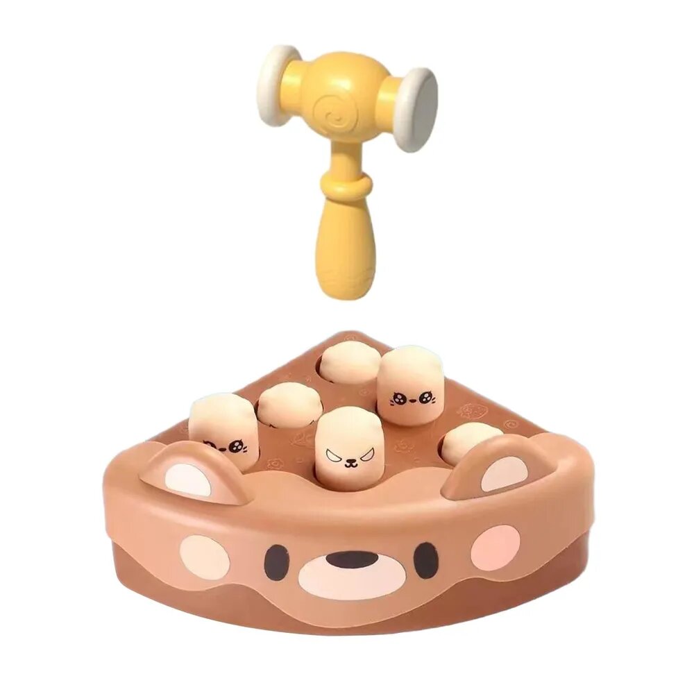 Игровые игрушки Whack Mole для мальчиков и девочек от 3 лет 17,5х13,5х7,5 см