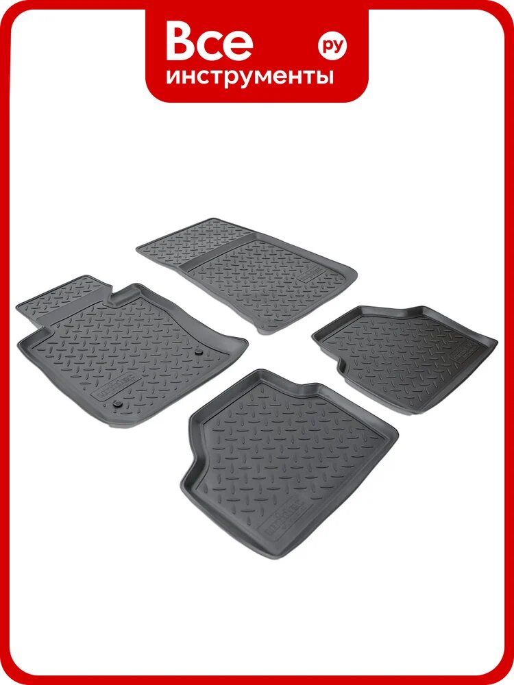 Cалонные коврики UNIDEC для BMW X1 E84 2009-2015 NPL-Po-07-60