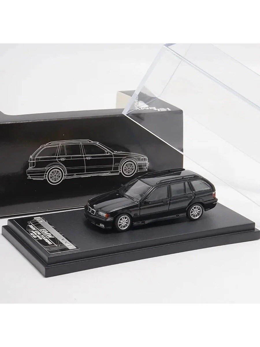 Машинка Mortal 1 64 BMW 3 series E36 four-door station wagon Модель легкосплавного автомобиля