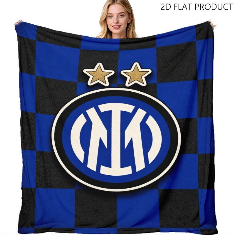 Inter Milano плед из флиса с кашемиром