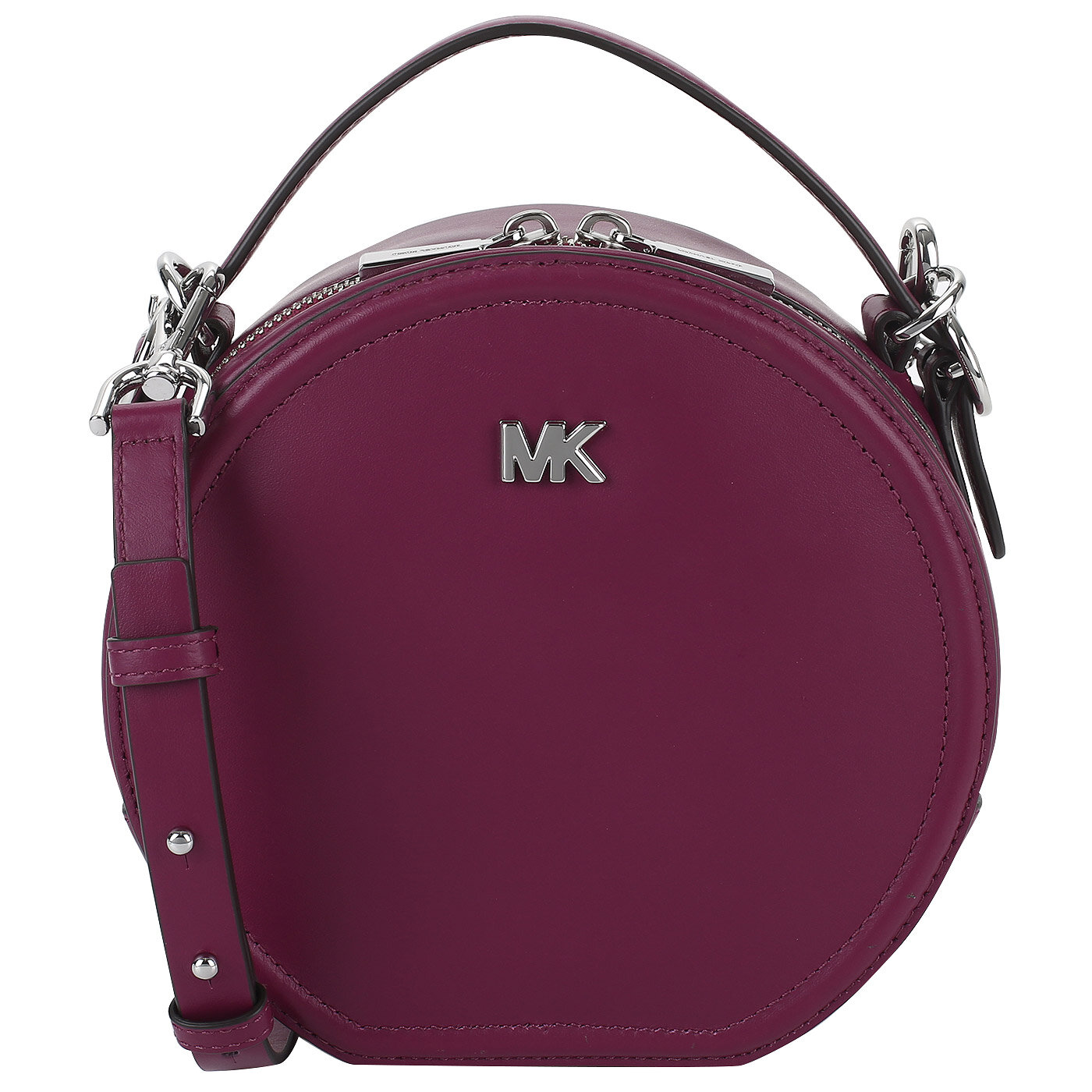 Сумка кросс-боди Оригинальная круглая сумочка из кожи Michael Kors из коллекции Delaney