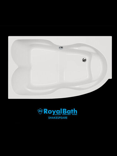 Изображение товара Акриловая ванна угловая Royal Bath SHAKESPEARE 170X110X67 Левая