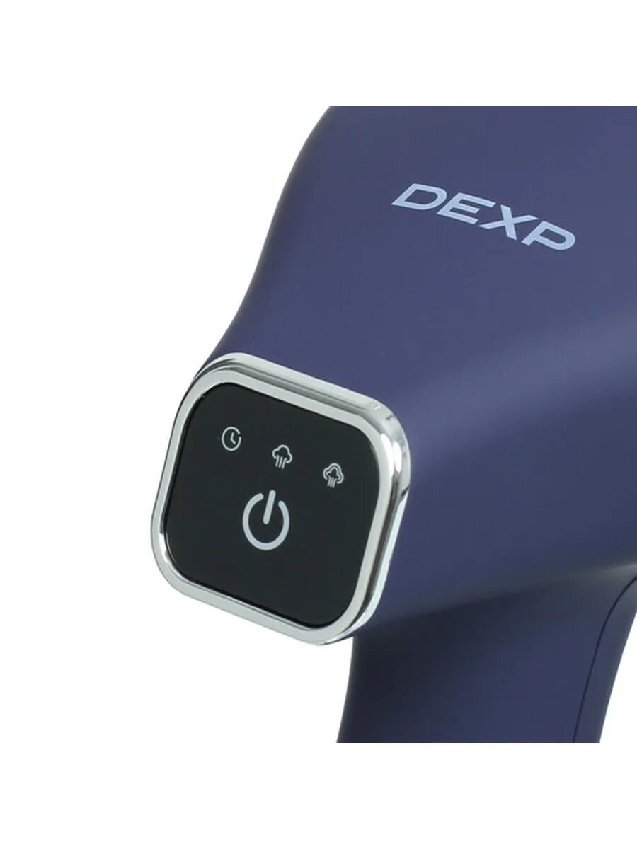 Отпариватель ручной DEXP HGS-1400H, 1500 Вт, керамический, синий — фото 1