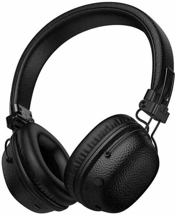 Наушники беспроводные большие (6942007658591) W64 Black