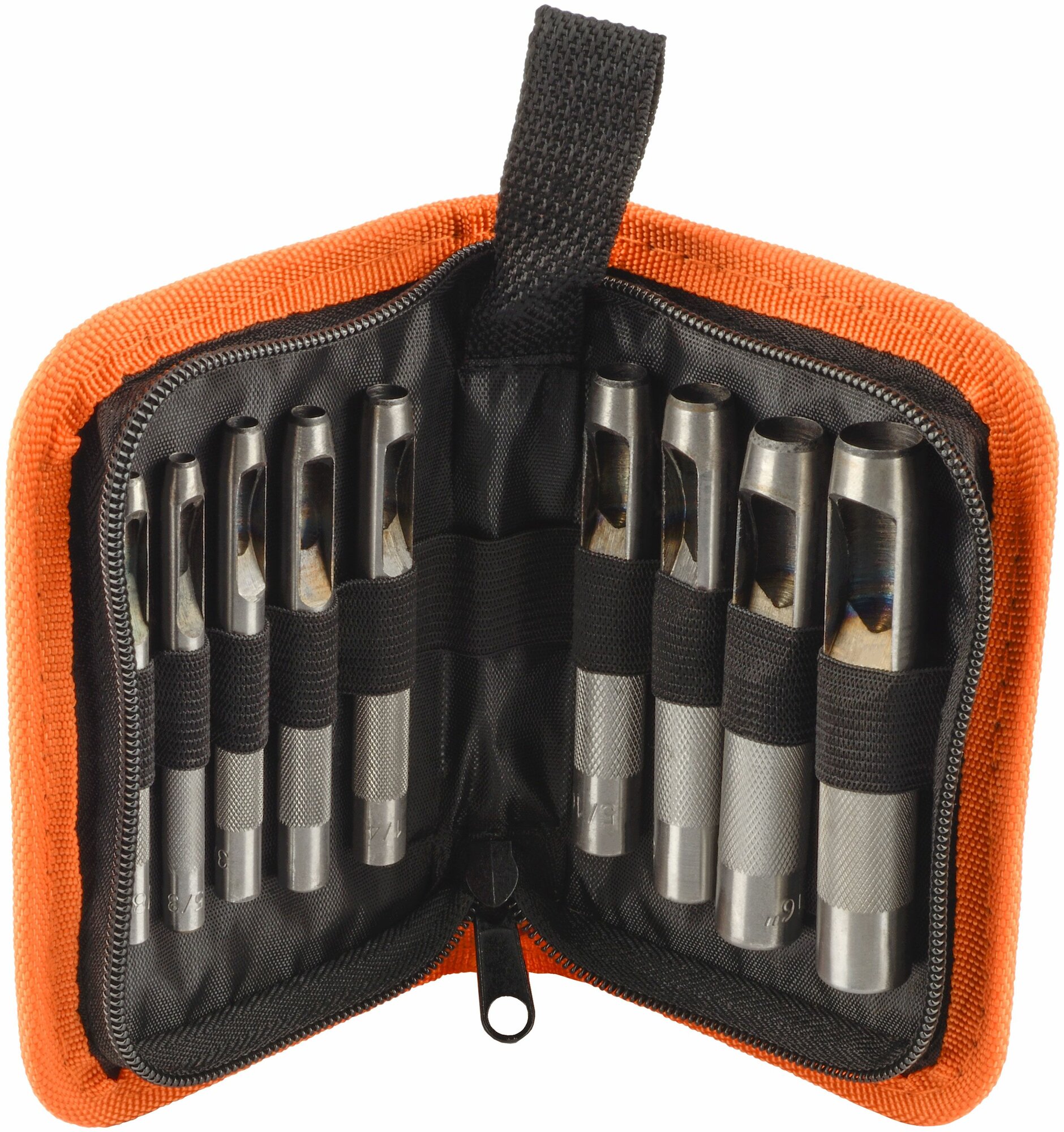 Набор просечек 9шт.3,2-12,7мм (в сумке) АвтоDело 40419