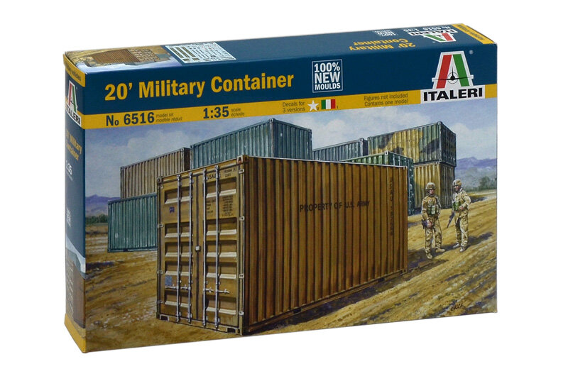 Сборная модель "Аксессуары 20’ Military Container" (1:35), артикул 6516