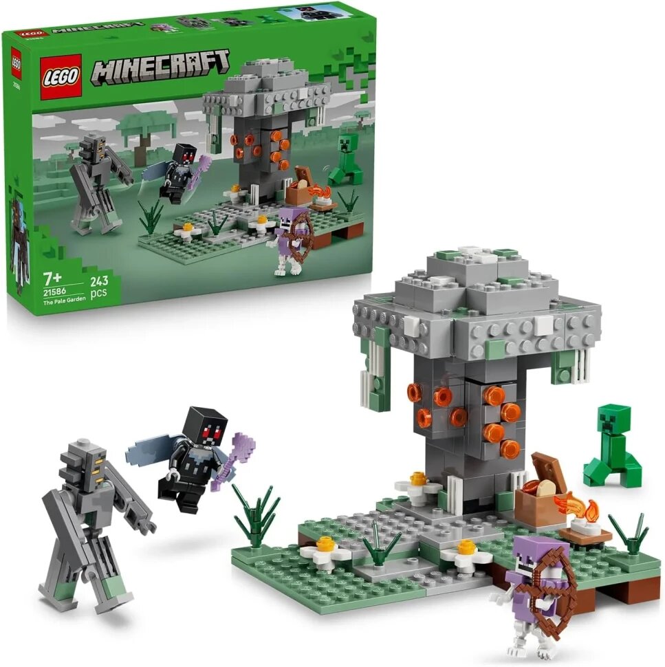 Конструктор LEGO Minecraft 21586 Бледный сад 243 дет.