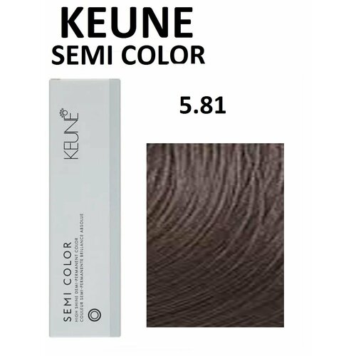 фото Keune semi color 5.81 кофейный шатен 60 мл крем-краска для волос без аммиака