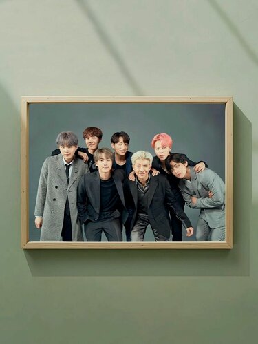Изображение товара Постер, плакат на стену BTS K-Pop (А3)