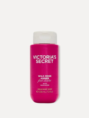 Изображение товара Victoria's Secret парфюмированный крем гель для душа Cream Body Wash, Wild Rose Amber