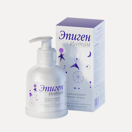 Изображение товара Интимный гель Эпиген, флакон, 250мл, гипоаллергенный, для ежедневного ухода