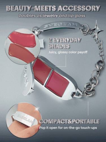 Изображение товара Sheglam, палетка бальзамов в виде браслета, Lip Link Mini Gloss