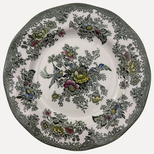Изображение товара Тарелка десертная "Oriental Pheasants", 20 см, 1965-1980 гг, Enoch Wedgwood Tunstall, Англия