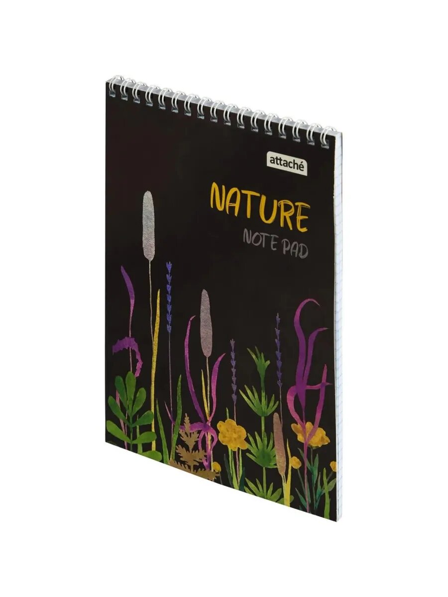 Элегантный блокнот с цветочным дизайном А5