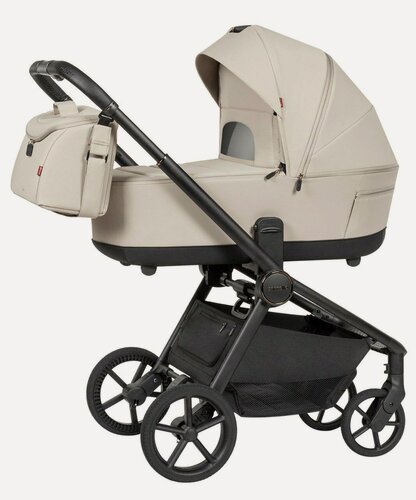 Изображение товара Коляска Carrello Epica, 2в1, универсальная, поворотные колеса, амортизация, цвет almond beige