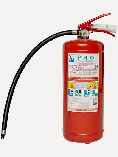 Изображение товара Огнетушитель порошковый ОП-4(з) АВСЕ РИФ
