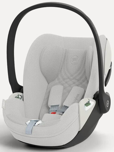 Изображение товара Автокресло 0+ CYBEX Cloud T i-size Plus Platinum White, с рождения до 13 кг, рост от 45 до 87 см, белый