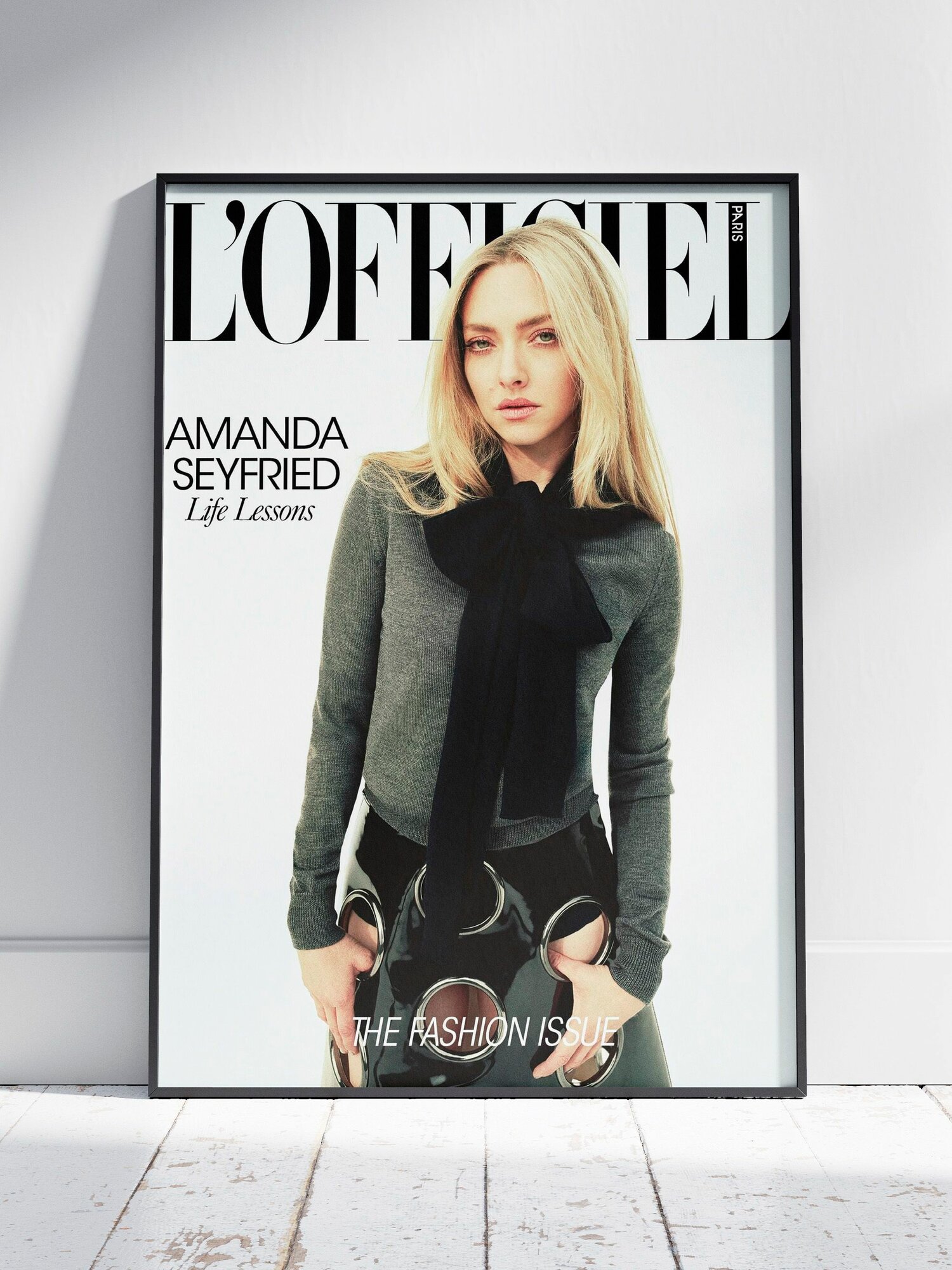 Плакат на стену для интерьера Аманда Сейфрид (Amanda Seyfried 3) - Постер по актеру кино, фильма, сериала формата A4 (21x30 см)