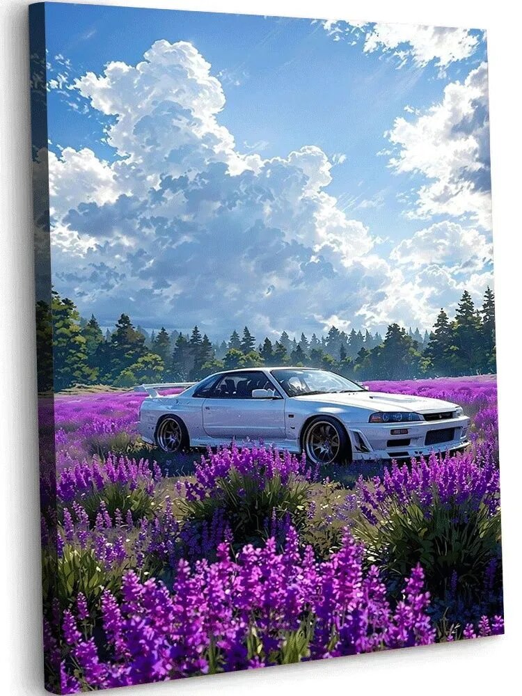 Картина По Номерам Для Взрослых Начинающих, 40x50см, Toyota Mark 2