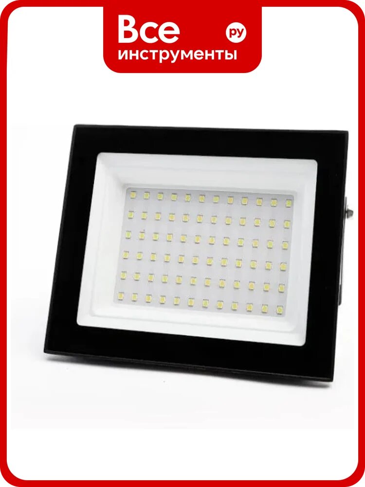 Прожектор LED SMD ULTRAFLASH LFL-008 C02 70 Вт, 230 В, 6500 K, черный 15918