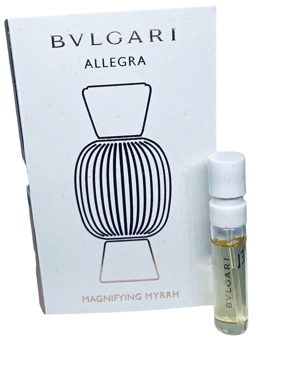 Булгари Магнифайн Мирр миниатюра парфюма 1.5 мл женская - Bvlgari Magnifying Myrrh