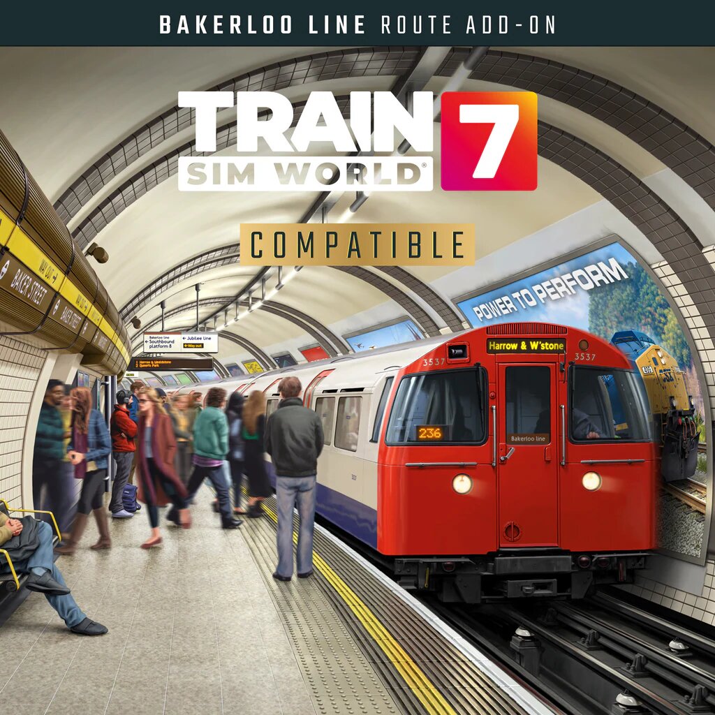 Дополнение Train Sim World 7: Bakerloo Line, цифровое издание PlayStation 5, регион Индия / код пополнения баланса