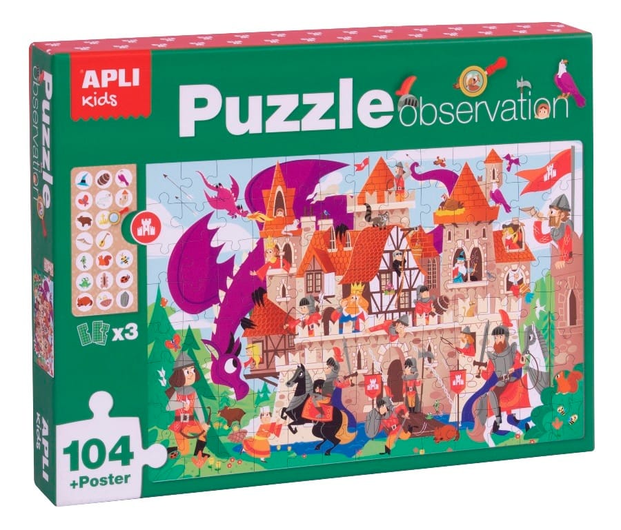 Пазл Apli Kids Замок, 104 элемента