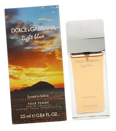 Аромат Dolce & Gabbana Light Blue Sunset In Salina женский 25 мл - Дольче Габбана Лайт Блю Ин Салина