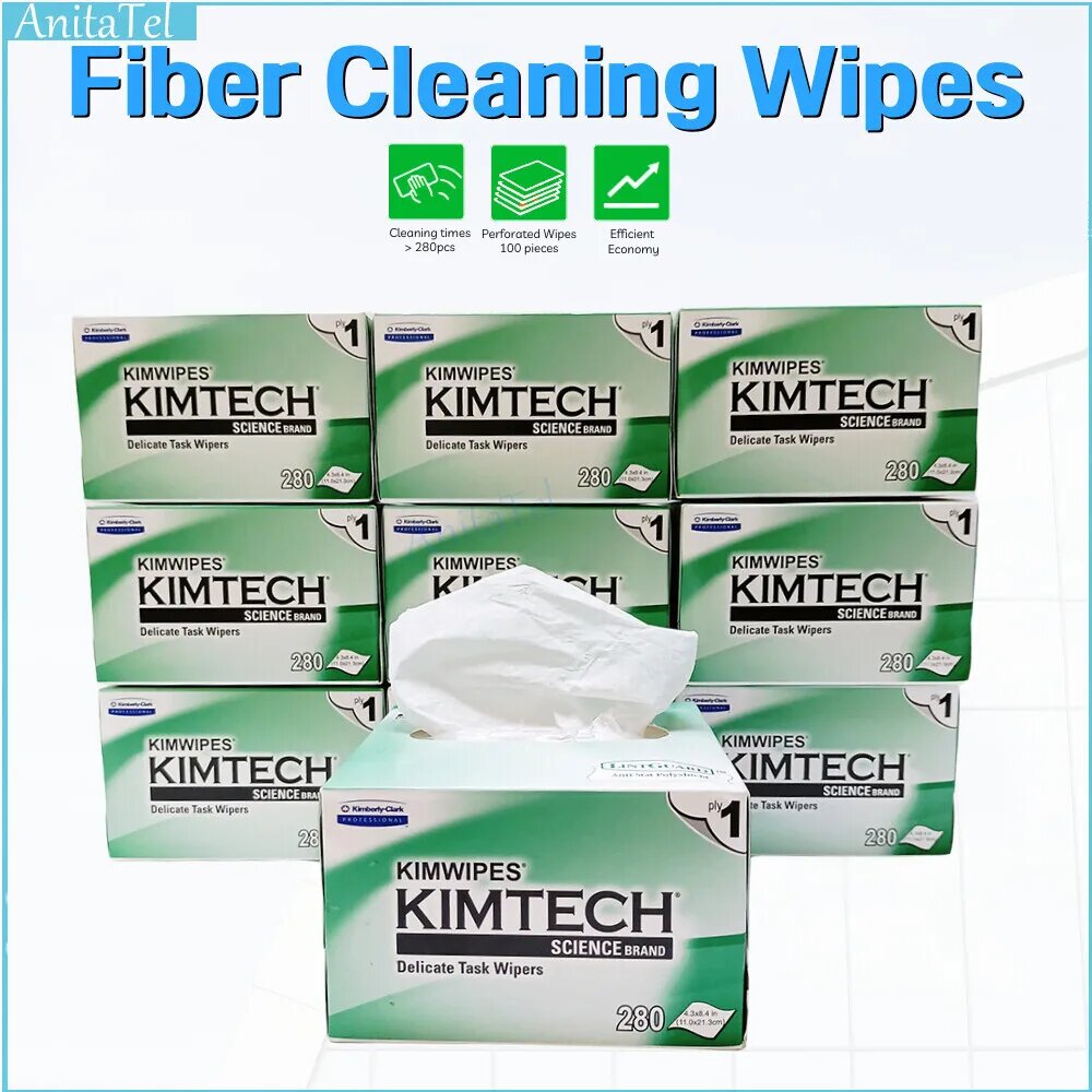 KIMTECH Kimwipes салфетки для оптики, x5 boxes