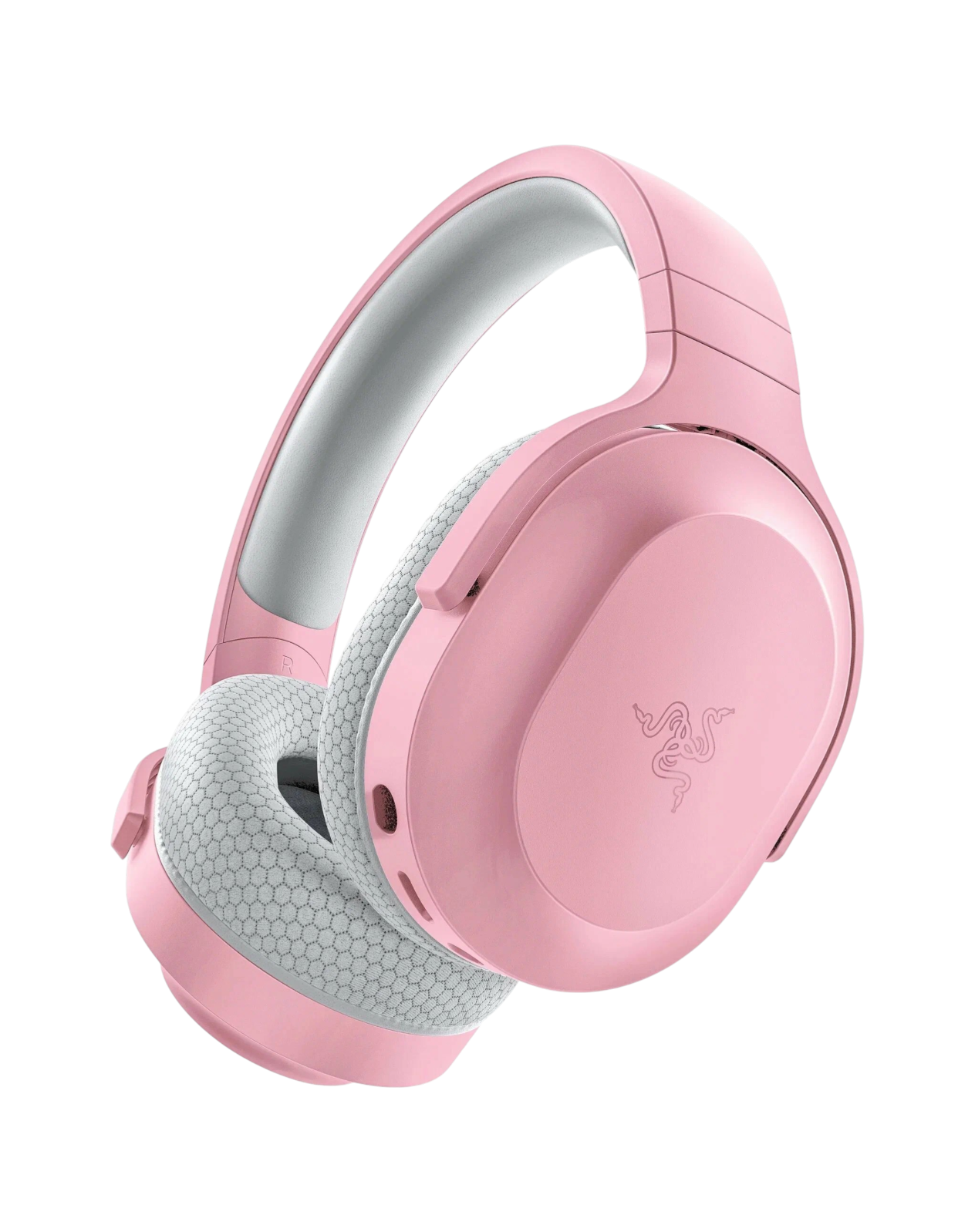 Беспроводная игровая гарнитура Razer Barracuda X Quartz Pink (2022), 2.4 ГГц, Bluetooth, микрофон