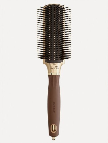 Изображение товара Щетка для волос Olivia Garden Ceramic+Ion NanoThermic OGBNTS9R 9 рядов коричневая