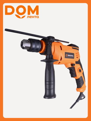 Изображение товара Дрель ударная Вихрь ДУ-850, патрон ключевой, 850 Вт, с регулировкой оборотов