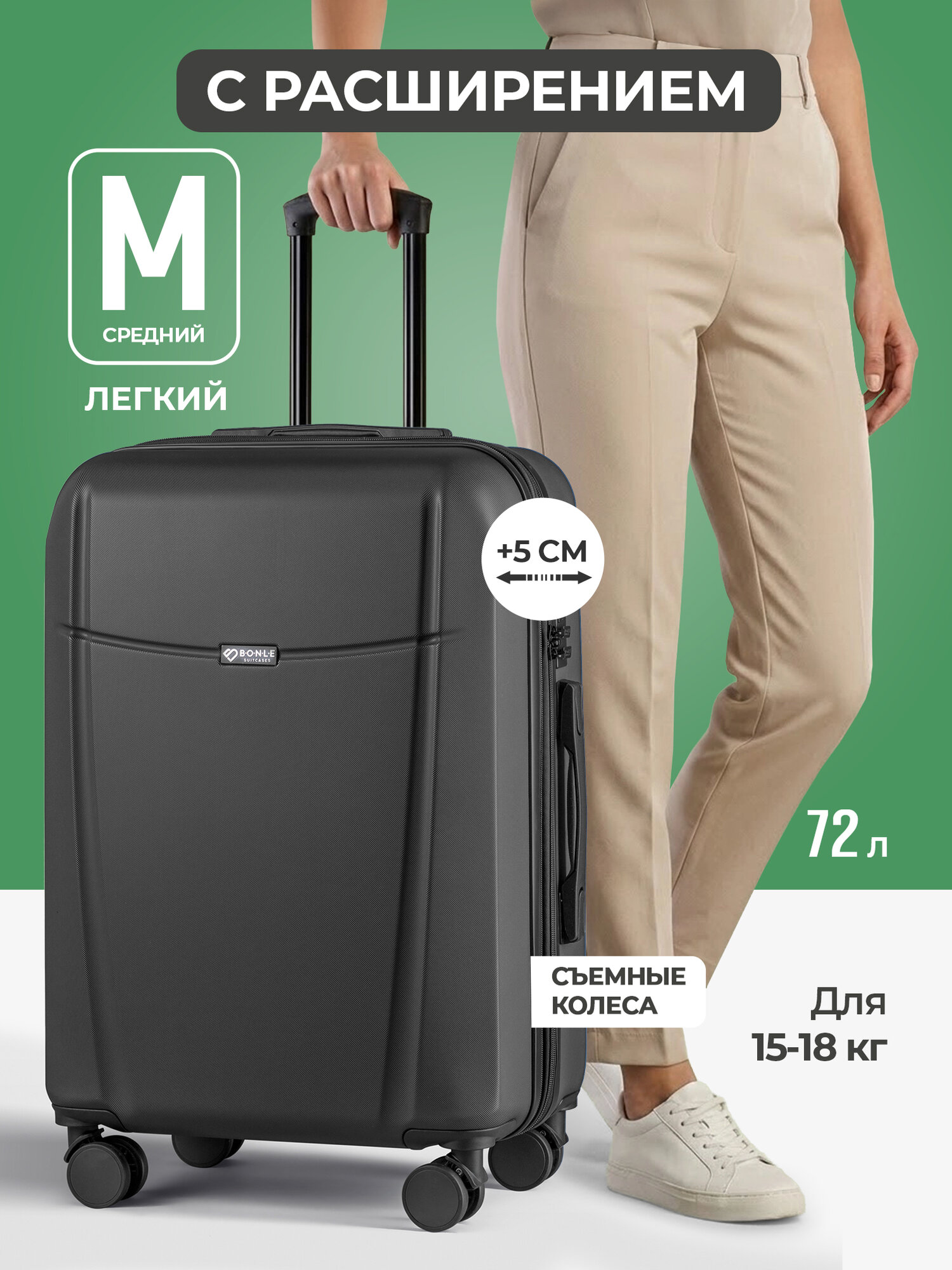 Умный чемодан Bonle