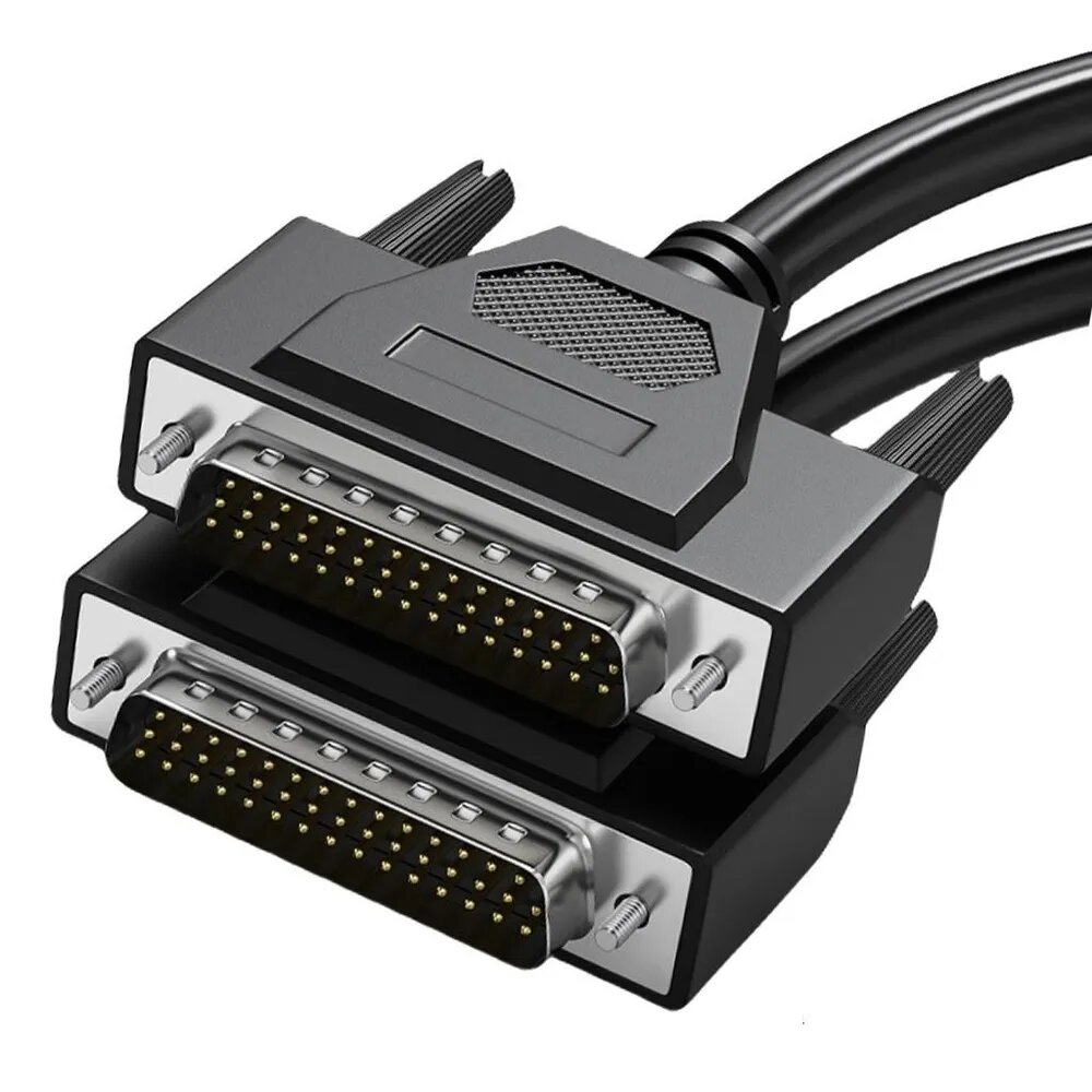 Кабель RS-232 DB44 (папа-мама/папа), 26AWG, 3m - мужчина к мужчине