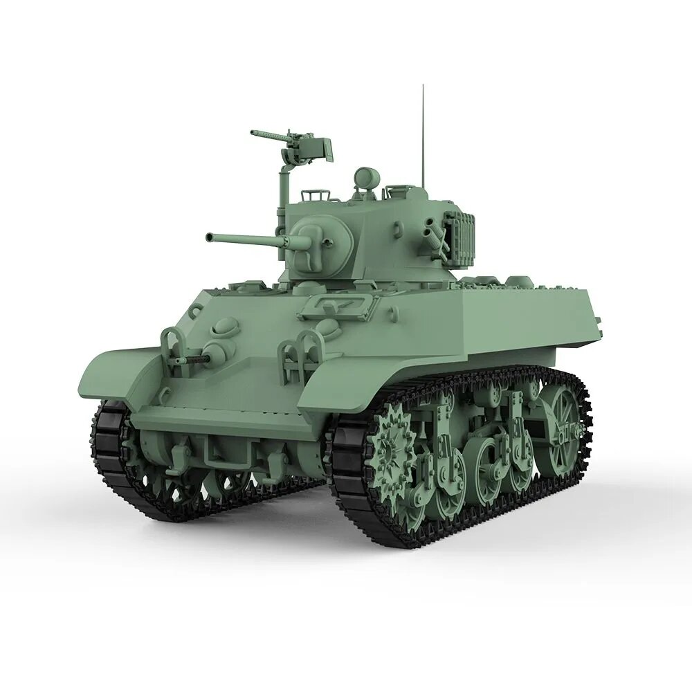 SS72506 1/72 Военная модель США M3A3 Stuart лёгкий танк