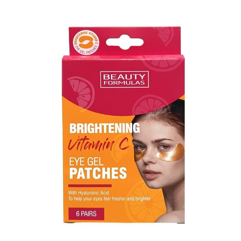 Патчи гелевые под глаза Beauty Formulas Brightening Vitamin C, 6 пар