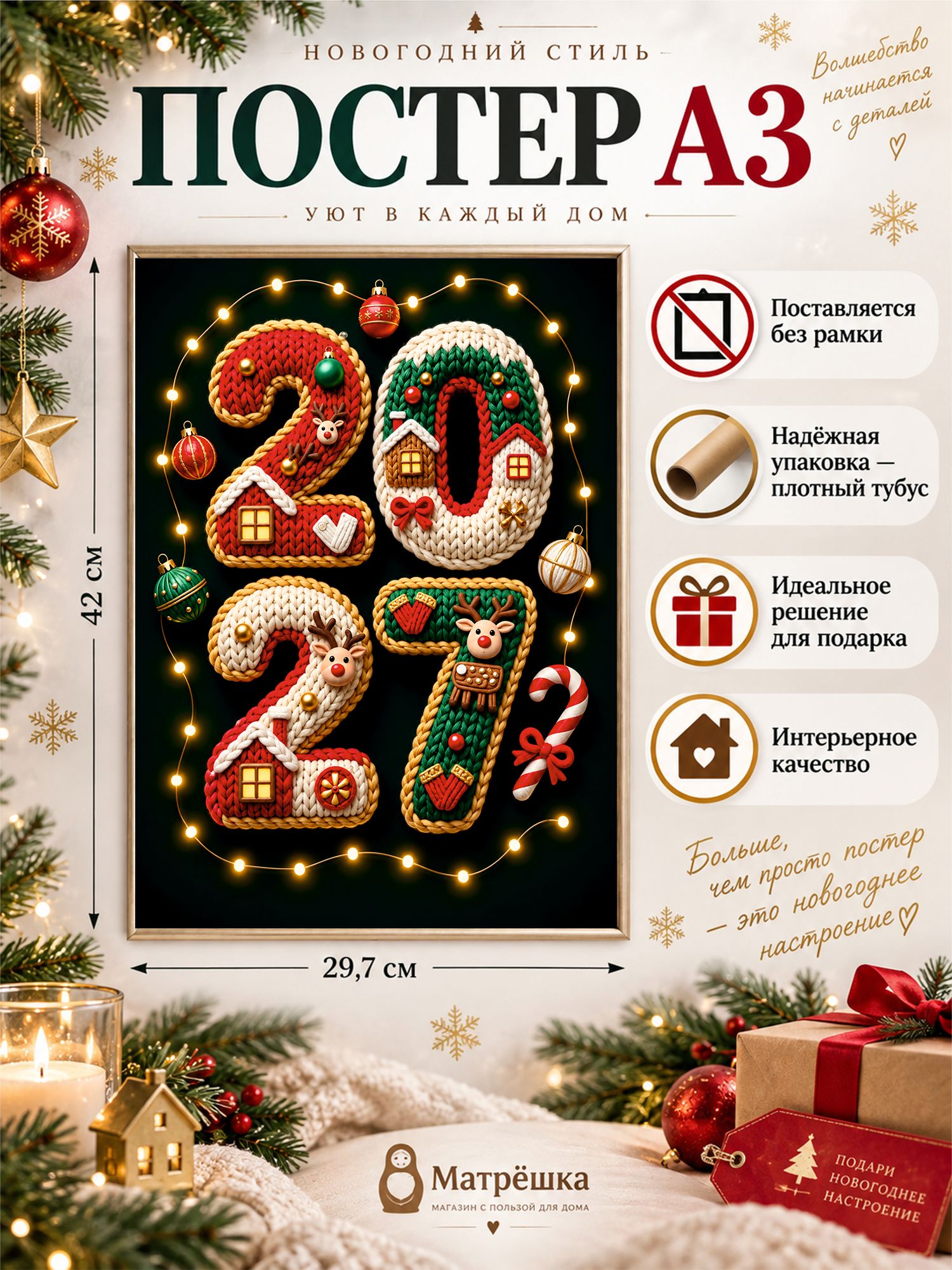 Постер " С Новым Годом " 2027