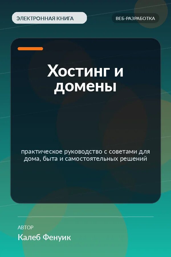 Книга Хостинг и домены — практическое руководство с советами для дома, быта и самостоятельных решений