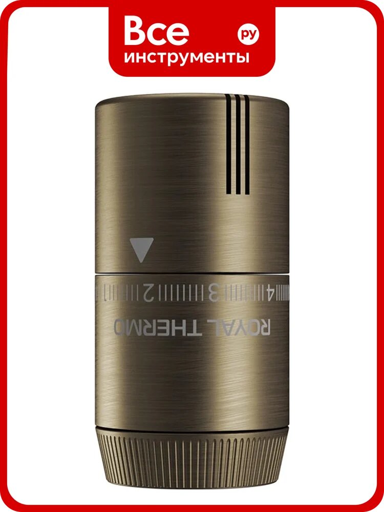 Термоголовка жидкостная Royal Thermo Design М30х1,5 (бронза) НС-1706257