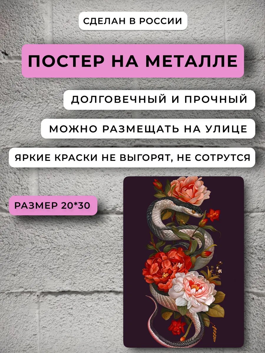Змея постер — фото 1
