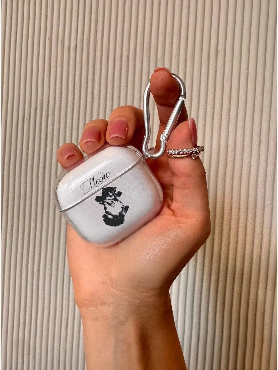 Чехол на AirPods 4 Котик