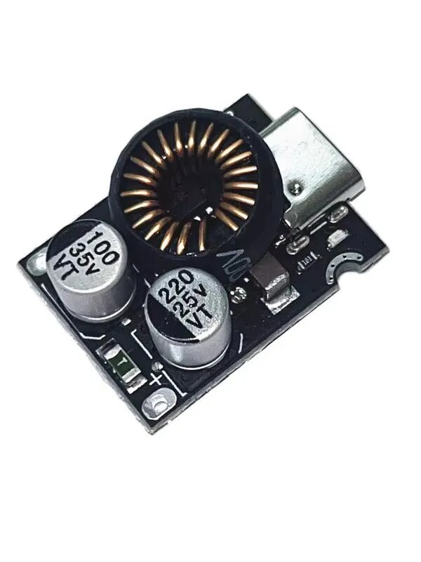 Модуль быстрой зарядки Mini 65W с поддержкой протокола вывода PD2.0 / PD3.1PPS интерфейс Type - C