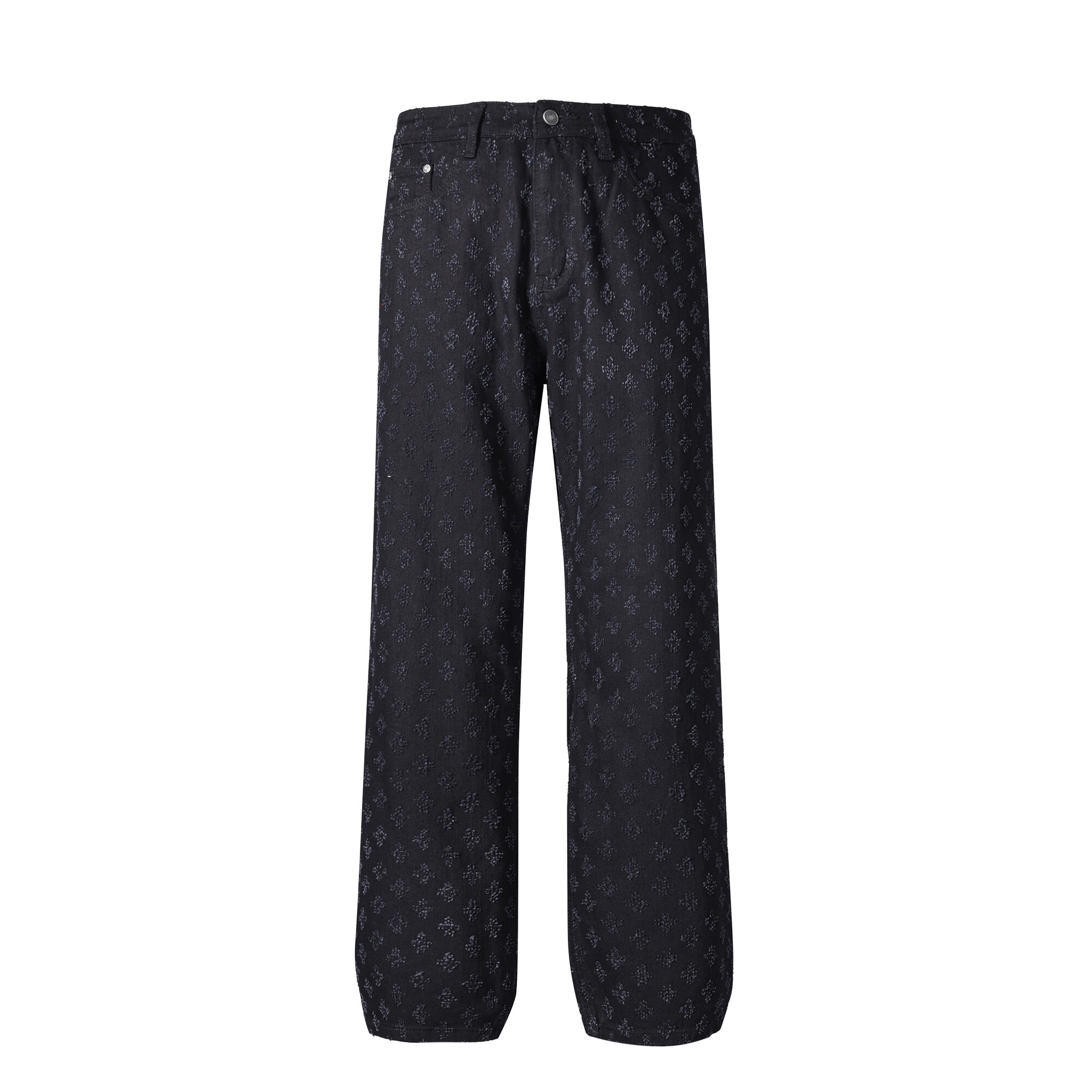 Джинсы трубы FUERZA Moderate Straight Fit Pants