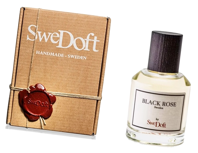 Унисекс парфюмерная вода Swedoft Black Rose 50 мл / Свидофт Черная Роза для женщин и мужчин