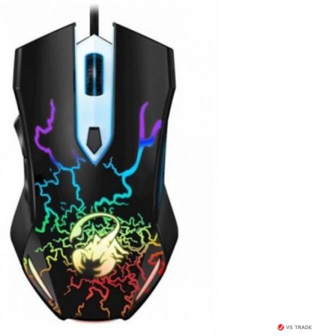 Мышка игровая проводная Игровая Scorpion Spear Black