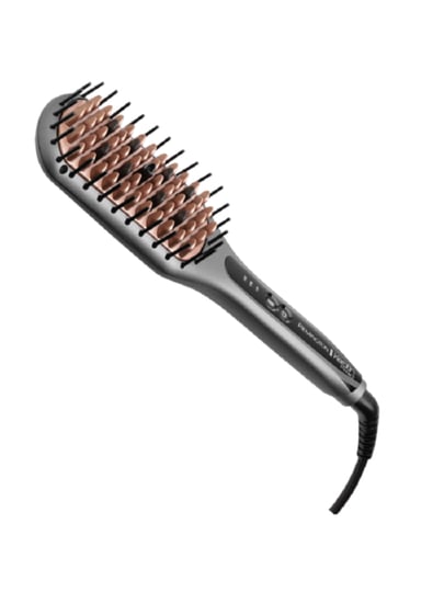 Remington Фен-щетка для волос CB7480 E51 Keratin Pro. Straight Brush 66 Вт, кол-во насадок 1, черно-серый